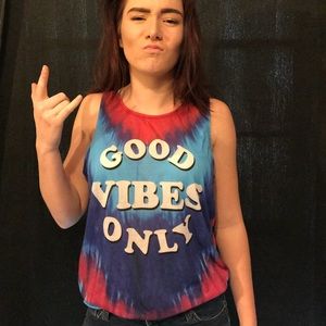 Tie dye tank top